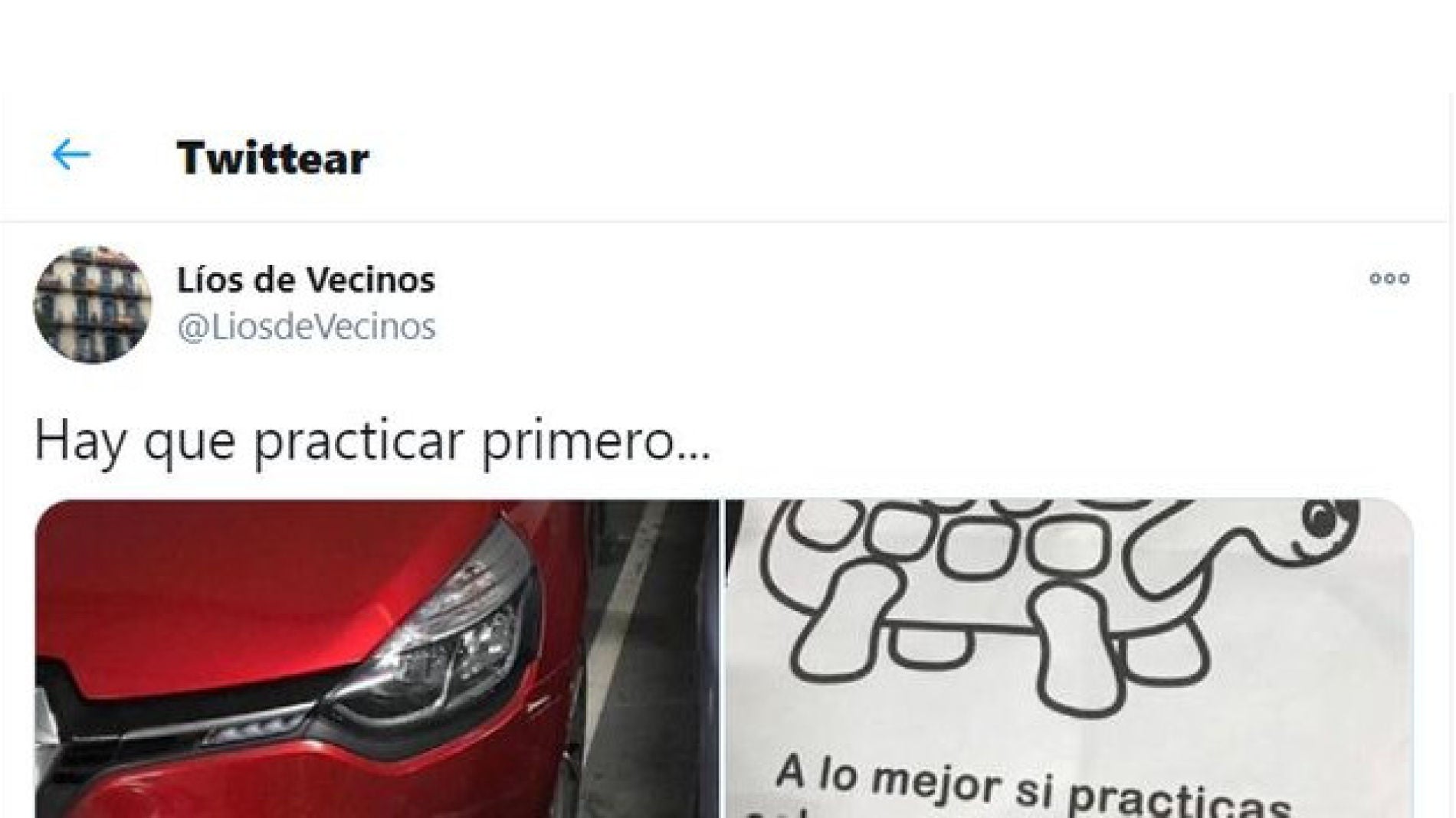 Tuit de @liosdevecinos