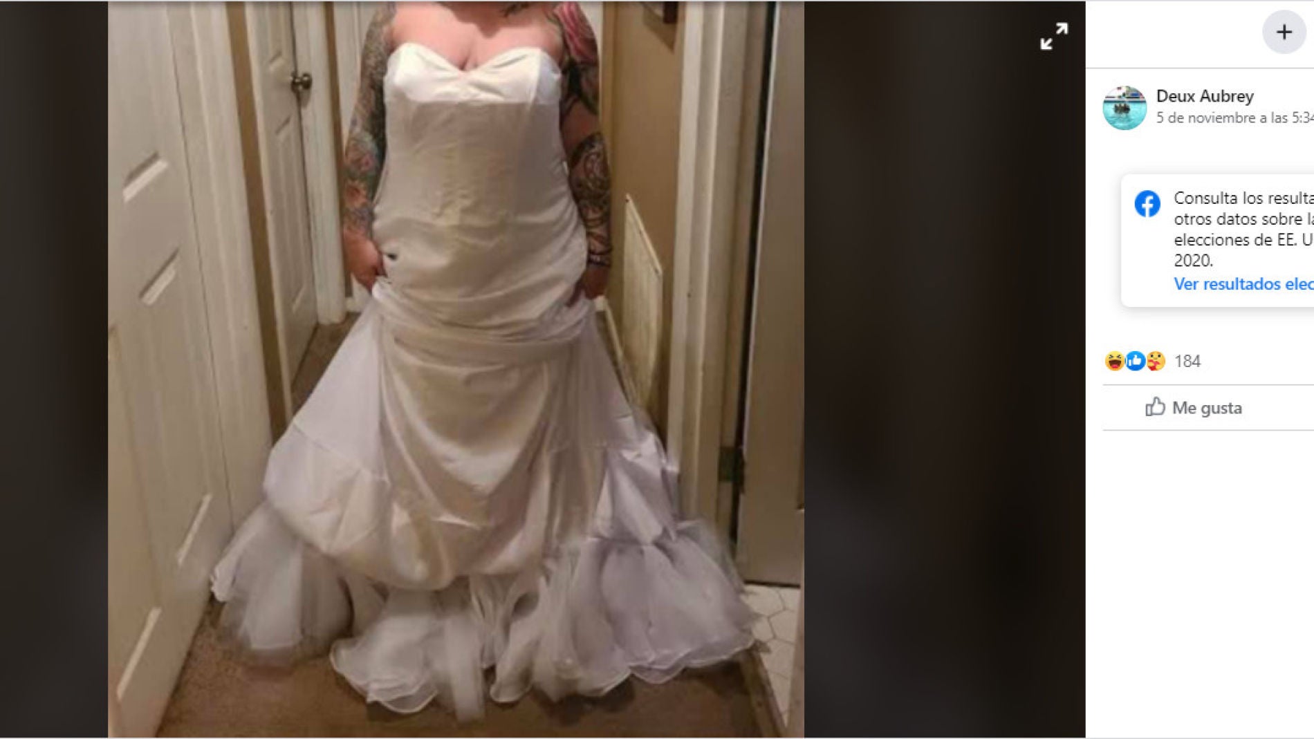 Facebook de Deux Aubrey