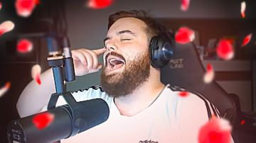 Ibai Llanos cantando a Ozuna