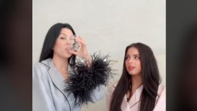 Kim Kardashian piensa que Addison Rae y su hermana Kourtney podrían ser algo más que amigas