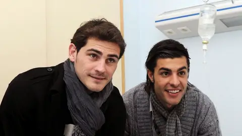 Iker Casillas y Miguel Torres Iker Casillas y Miguel Torres