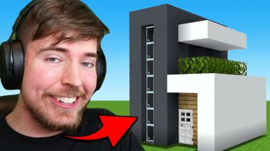 Mr Beast regala una casa a un fan tras ganar un concurso de Minecraft