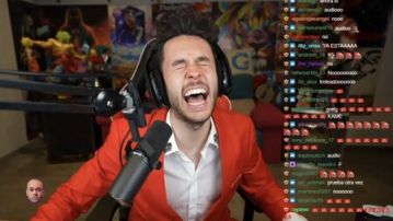 TheGrefg en su directo en Twitch