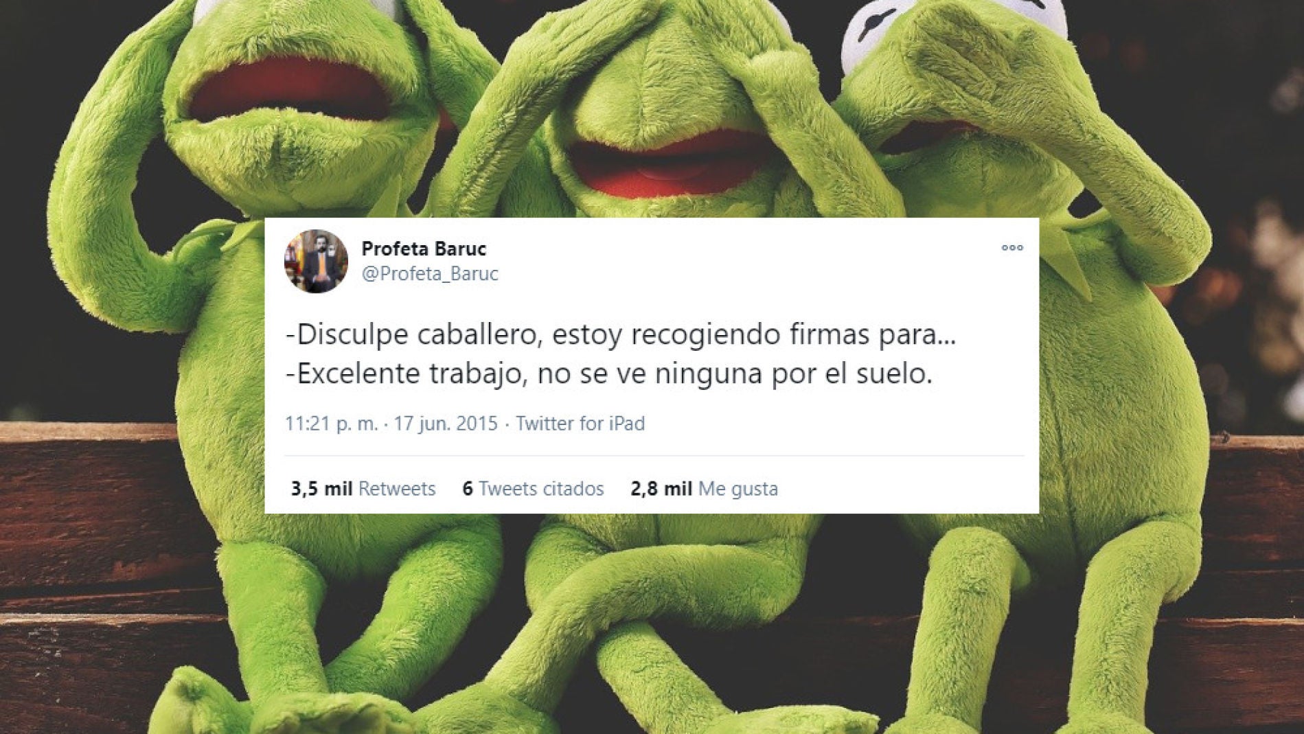 Tuit de @profeta_baruc