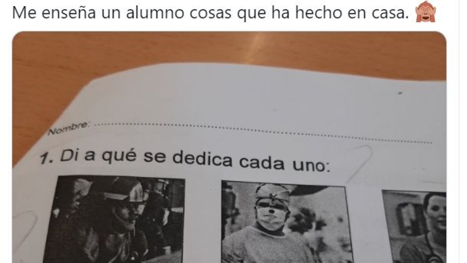 Una profesora triunfa al compartir la demoledora respuesta de un alumno a un ejercicio