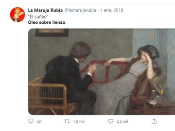 Tuit de @lamarujarubia