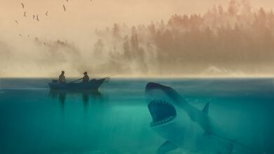 ¿Cuántos muertos por tiburones hay al año?