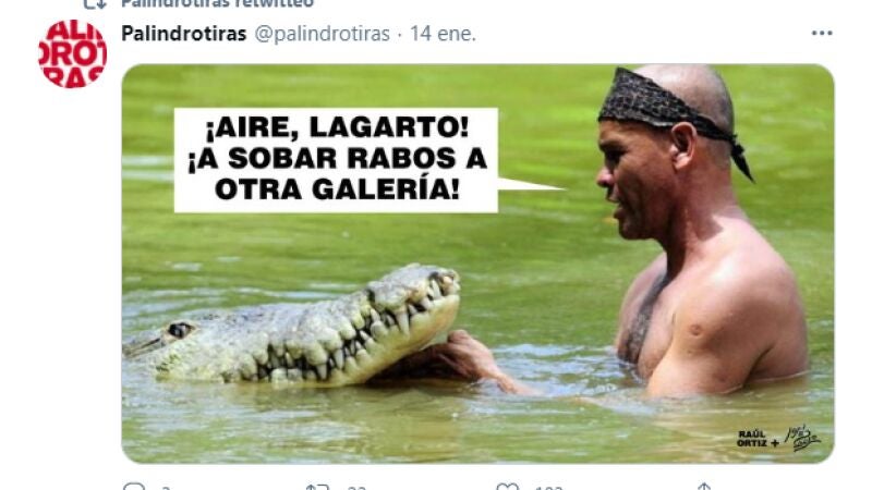 Palindrotiras: La cuenta de Twitter más brillante