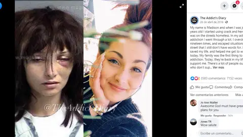 Facebook de @TheAddictsDiary Facebook de @TheAddictsDiary