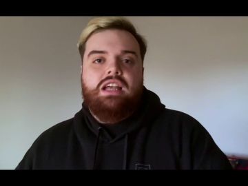 Ibai Llanos durante su entrevista en Lo de &Eacute;vole