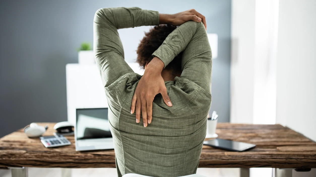 Higiene postural en el trabajo Higiene postural en el trabajo