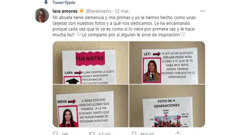 Tuit de @laraloverss Tuit de @laraloverss