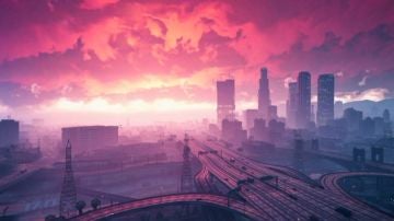 Imagen promocional de GTA V y Marbella Vice