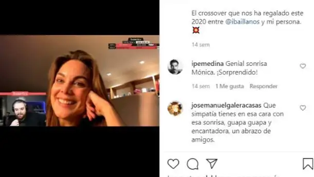 Ibai Llanos en streaming con Mónica Carrillo