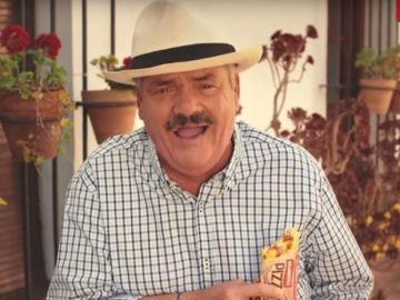 Juan Joya, en un anuncio de pizzas finland&eacute;s