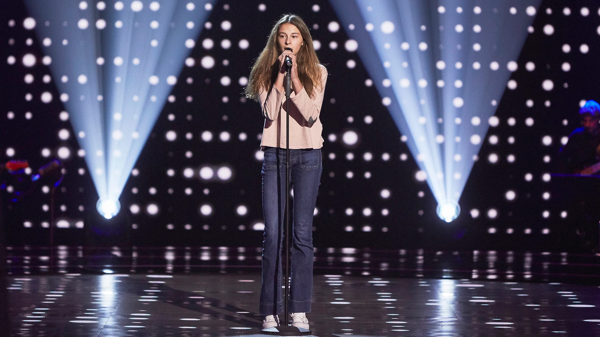 Carmen Puente canta 'Love is a losing game' en las Audiciones a ciegas de 'La Voz Kids' 'La Voz Kids'