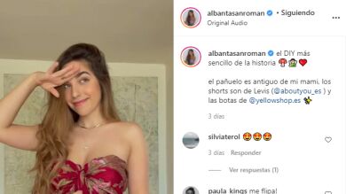 Albanta San Román tiene el truco que necesitas para llevar top bandeau de moda este verano