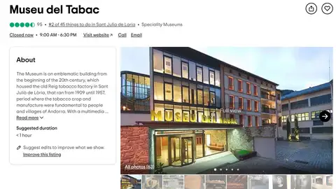 Museo del Tabaco Anuncio de Idealista