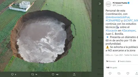 Tuit de @pc_estatal Tuit de @pc_estatal