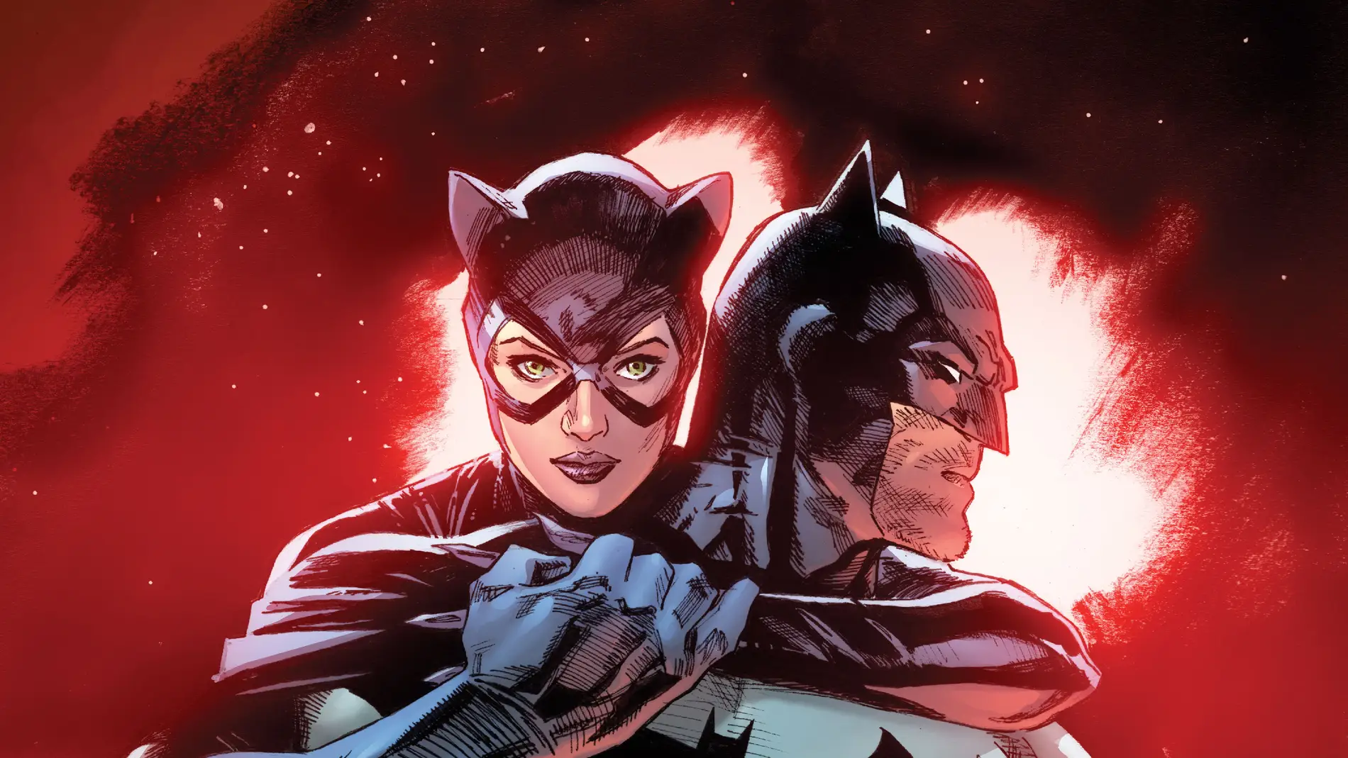 Catwoman y Batman tienen sus más y sus menos