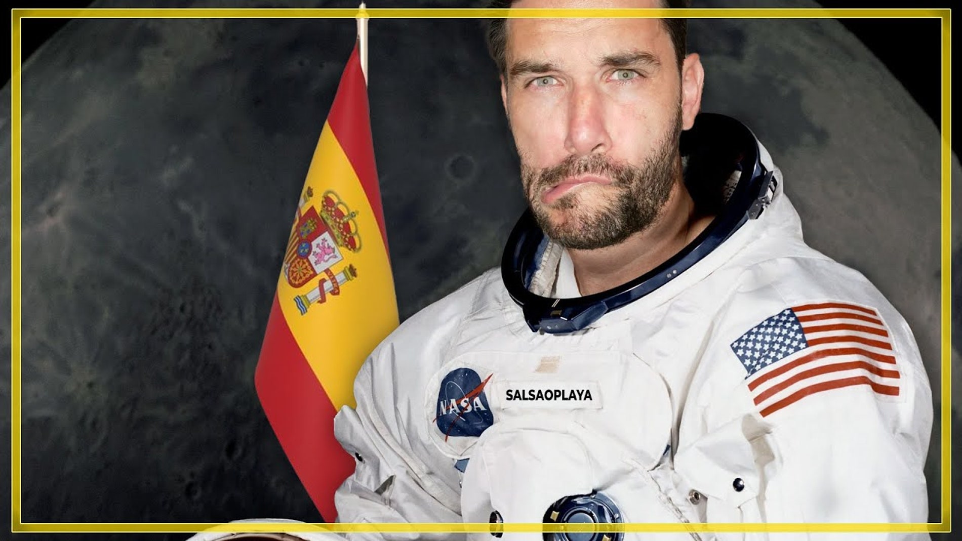 Javier Santaolalla, fantaseando con ser astronauta