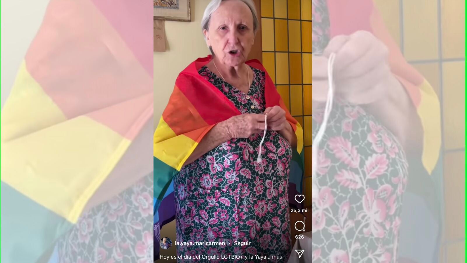 La influencer de 80 años que se declara fan de Drag Race: 