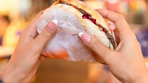 Sandwich de pollo Sandwich de pollo