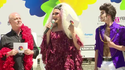 Supremme de Luxe en el pregón del Orgullo 2021: "Hemos llegado para quedarnos" Supremme de Luxe en el pregón del Orgullo 2021: "Hemos llegado para quedarnos"