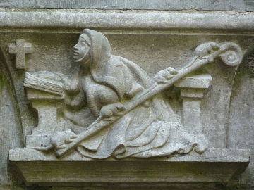 Santa Gertrudis de Nivelles, la patrona de los gatos