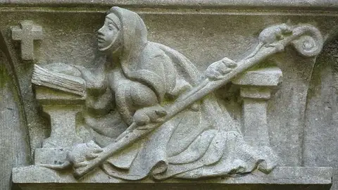 Santa Gertrudis de Nivelles, la patrona de los gatos Santa Gertrudis de Nivelles, la patrona de los gatos