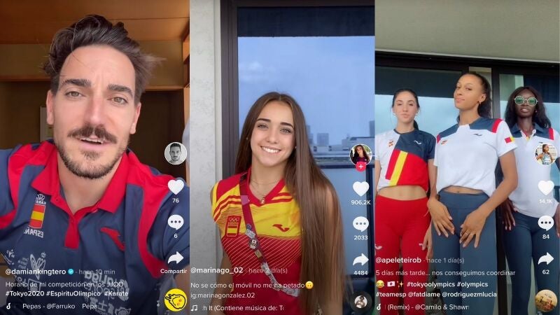 TikTok y todo lo que no se ve de Tokio 2020: así lo viven nuestros atletas olímpicos