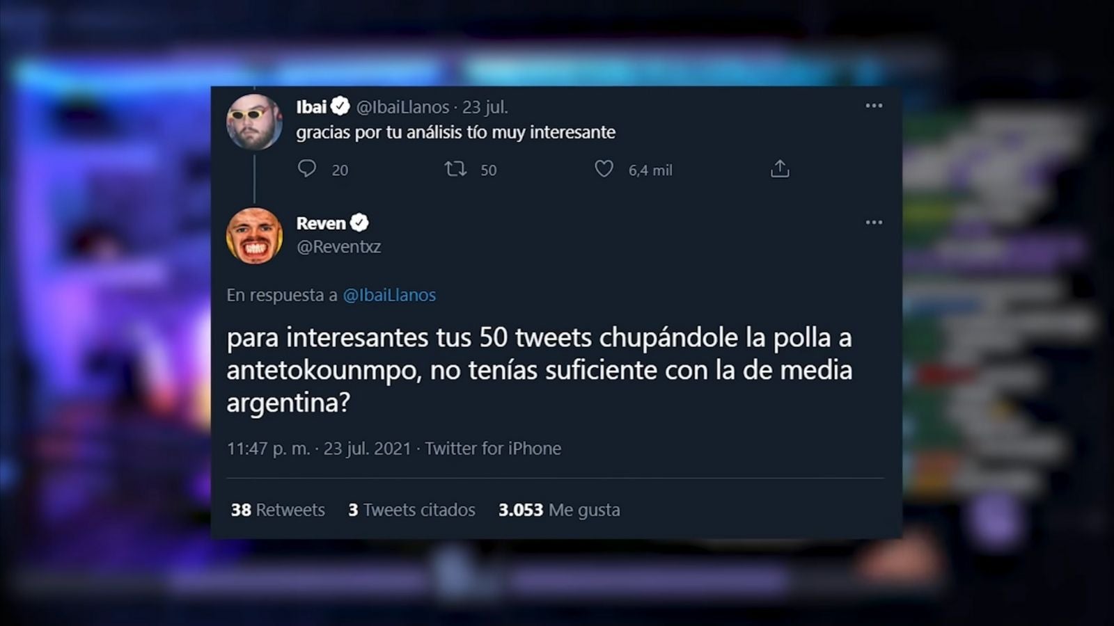 Ibai habla sobre Reven y la toxicidad en Twitch: “No me gusta ahora mismo la posición en la que estoy”
