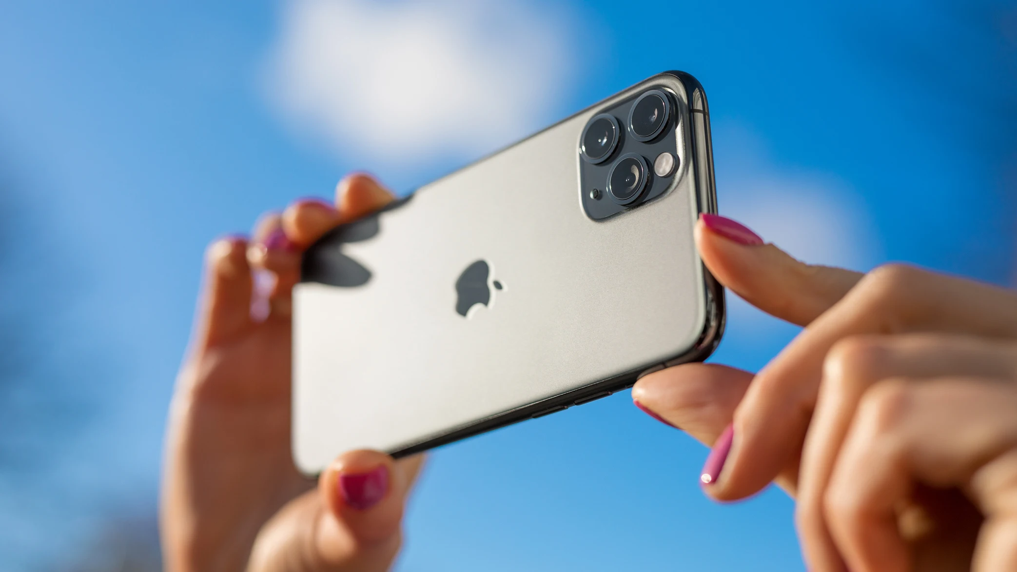 Sacar fotos con un iPhone