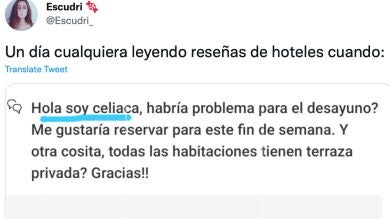 La hilarante respuesta de un restaurante a una clienta que les advierte de que es celiaca