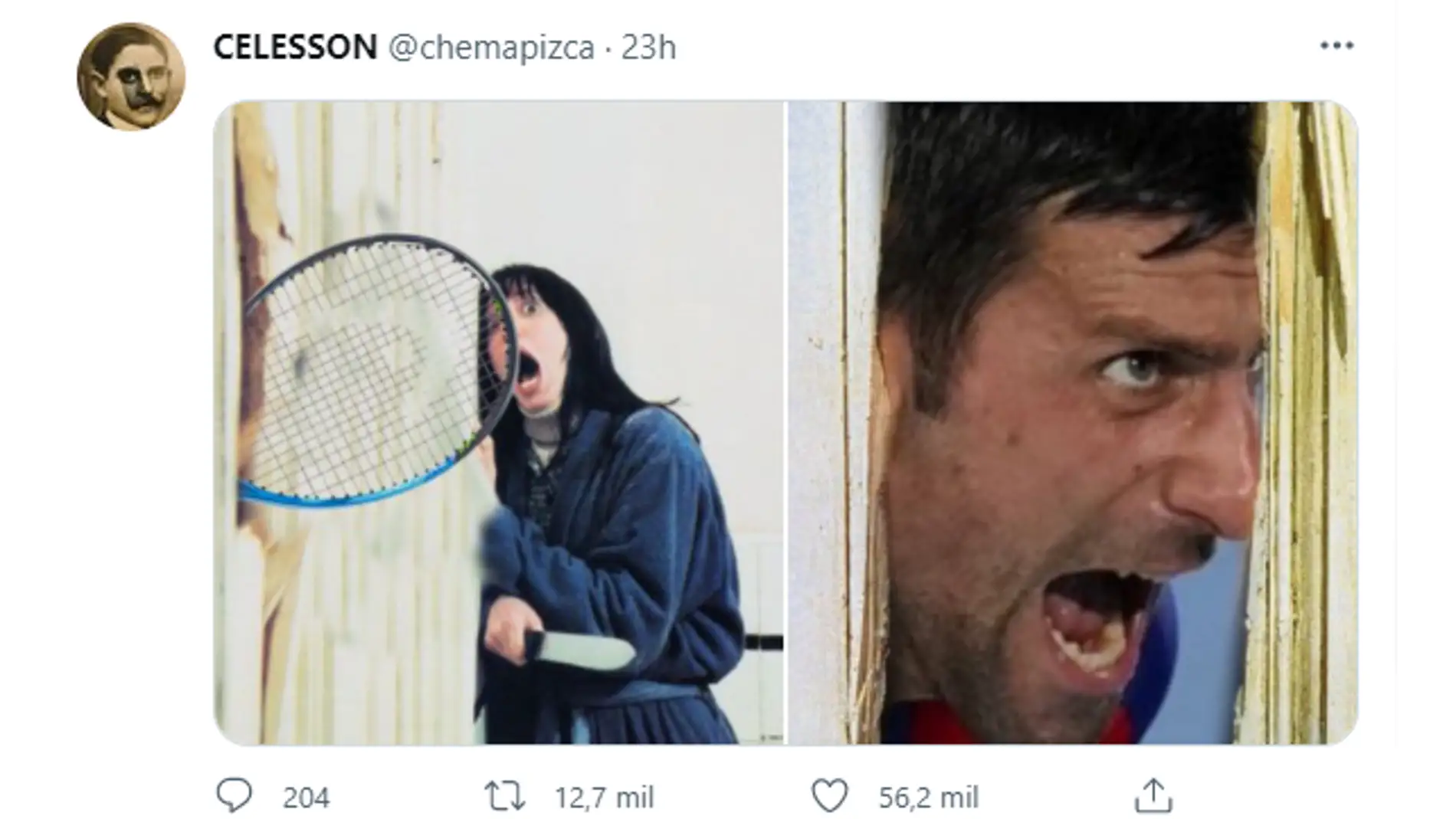 Los mejores memes del tremendo cabreo de Djokovic