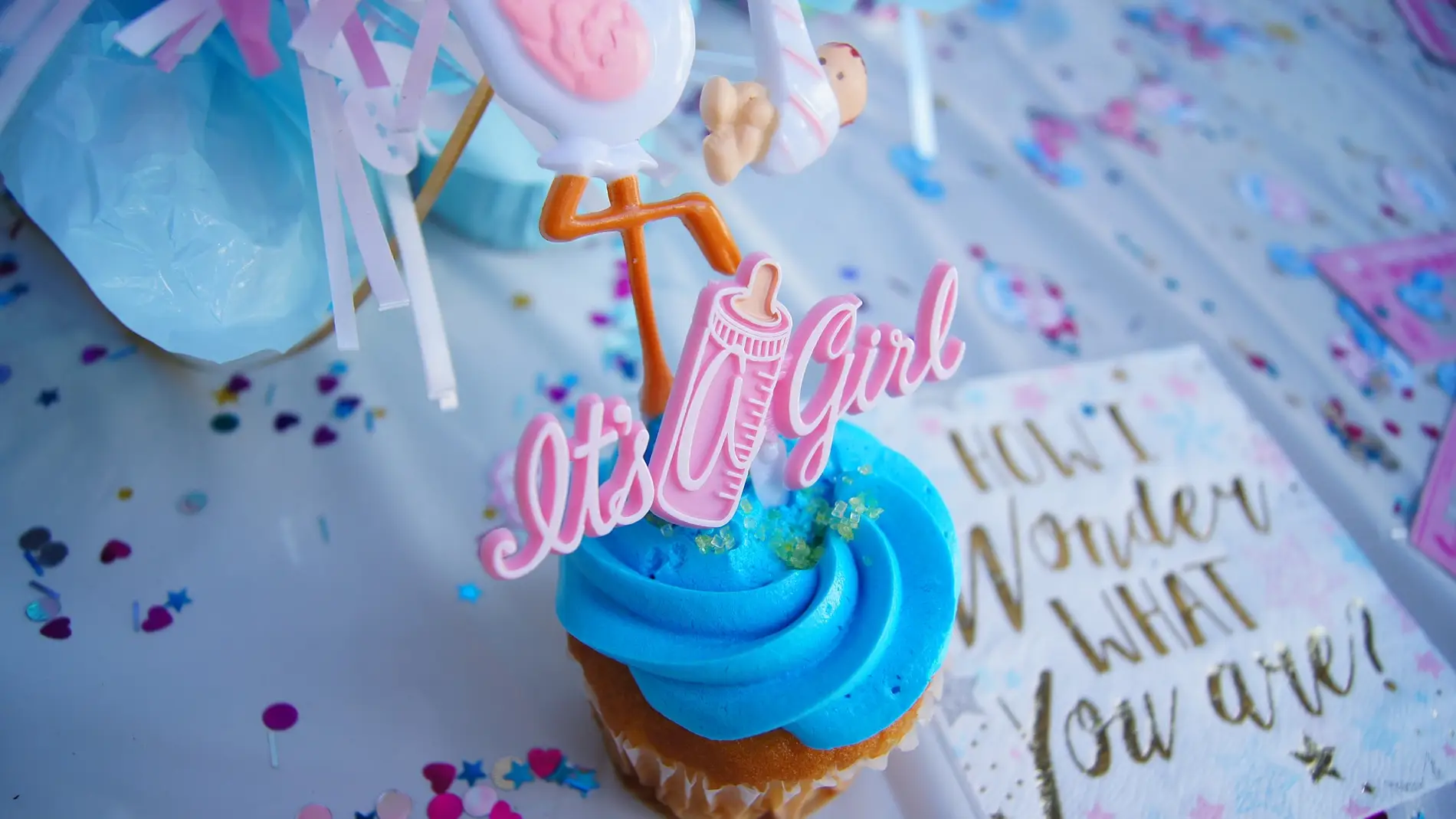 Este perro sabotea la fiesta 'gender reveal' de sus dueños