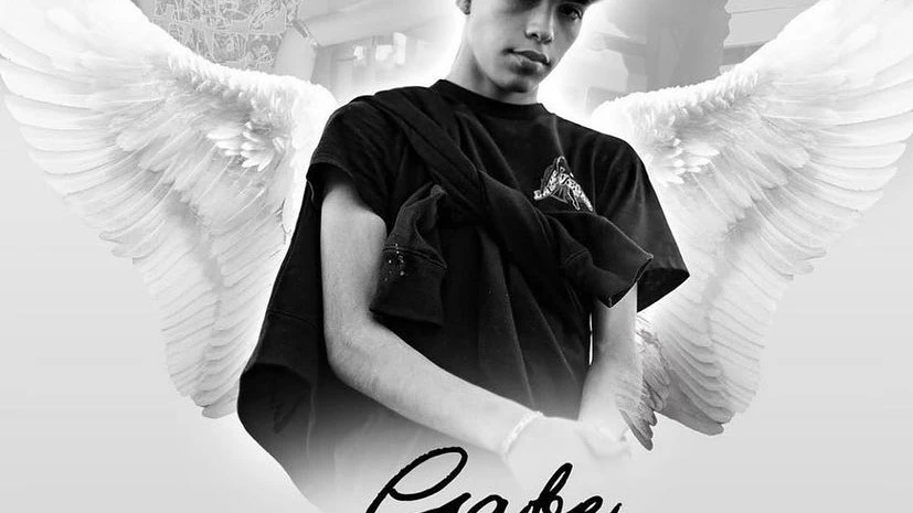 GabeNotBabe, en una imagen de su memorial