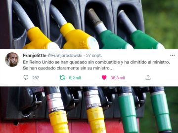 La desternillante conversaci&oacute;n en Twitter sobre la crisis del combustible en el Reino Undo