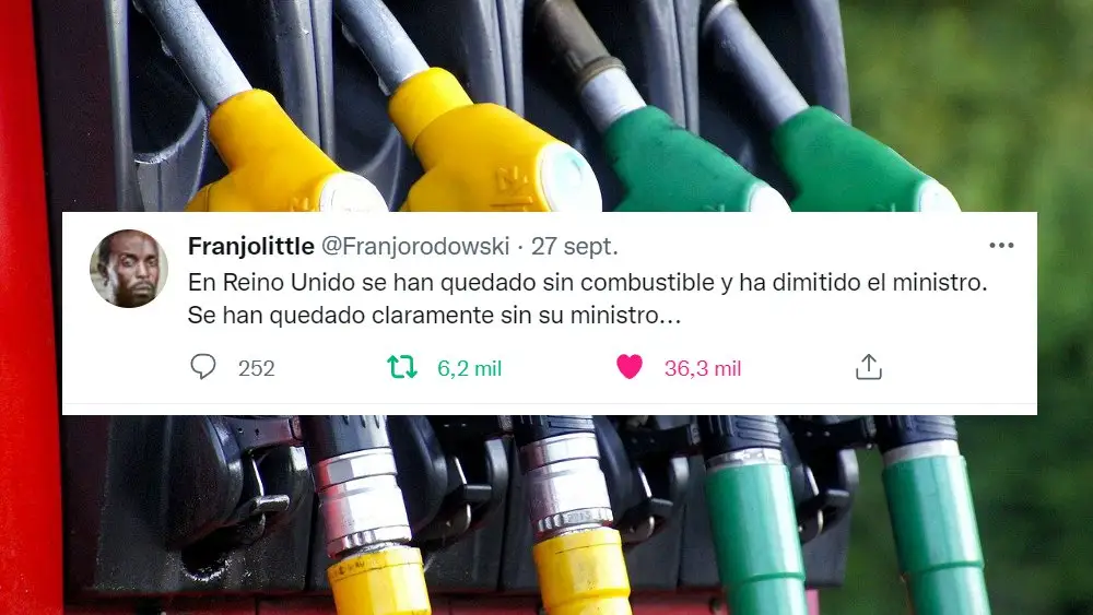 La desternillante conversación en Twitter sobre la crisis del combustible en el Reino Undo