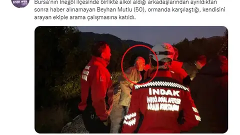 Un hombre borracho que estaba desaparecido se uno a su propia busqueda Un hombre borracho que estaba desaparecido se uno a su propia busqueda