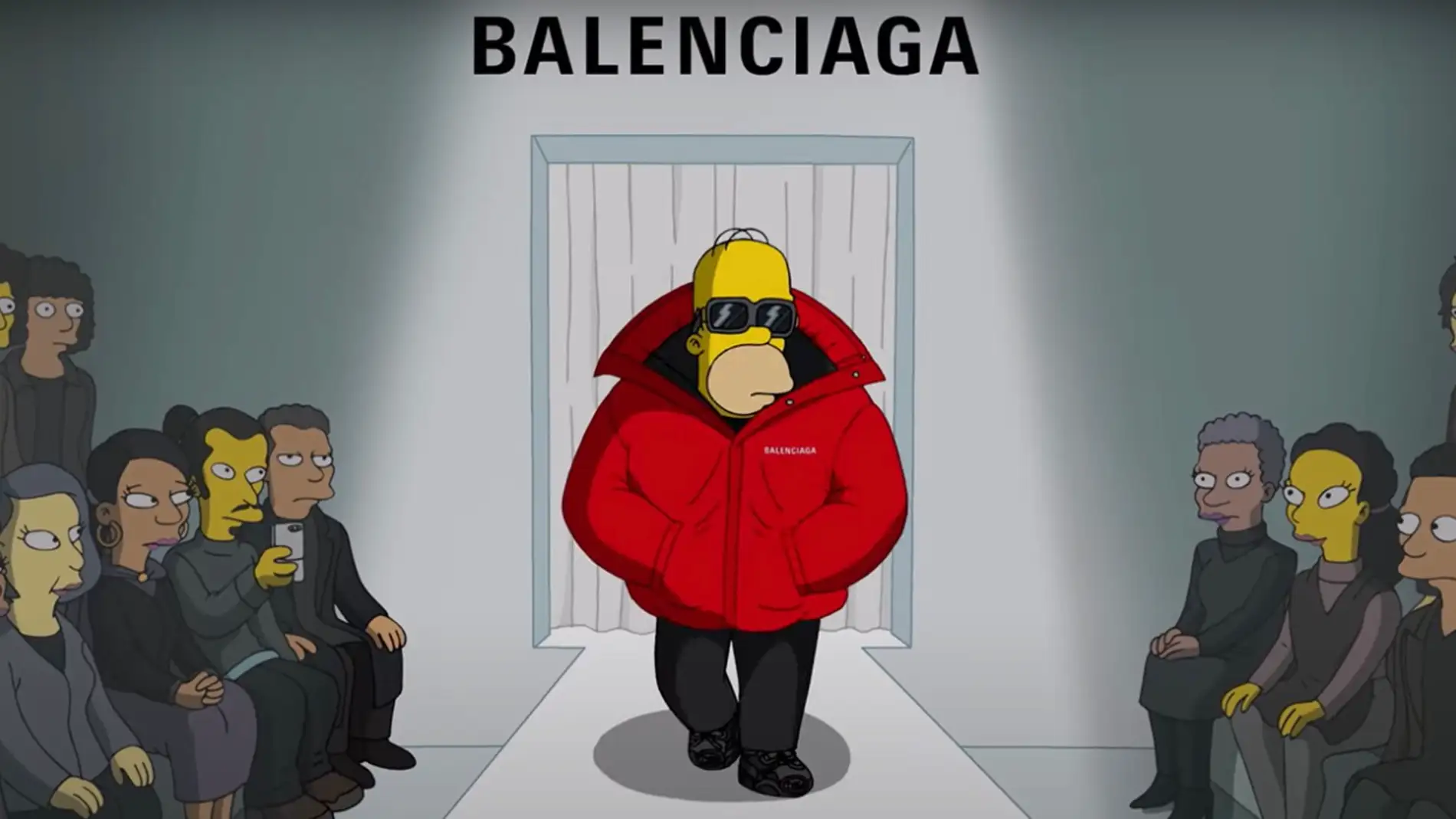 ¡Mosquis! ¡Homer vestido por Balenciaga!