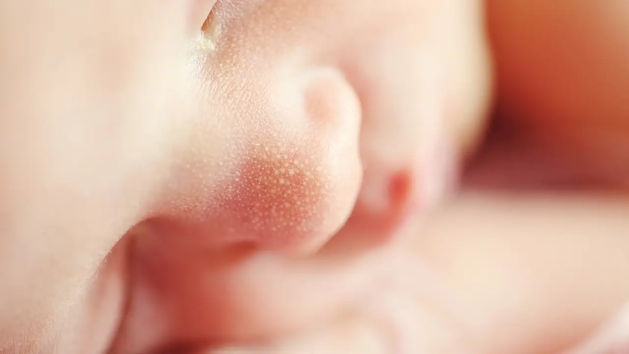 Cara de un bebé (archivo)