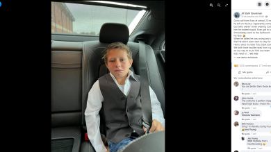 Este niño de 10 años sufrió bullying por su disfraz de Halloween y la reflexión de su madre al respecto se ha vuelto viral