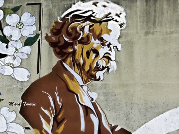 Mural de Mark Twain