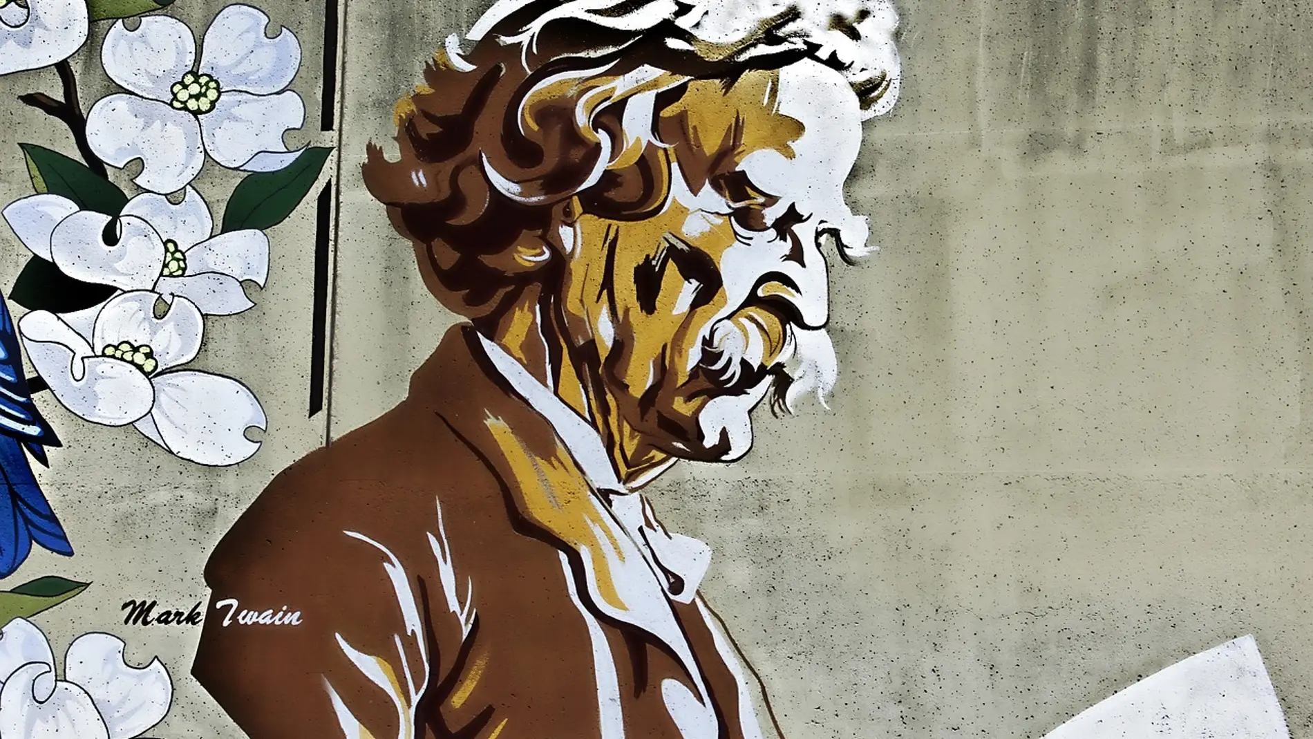 Mural de Mark Twain