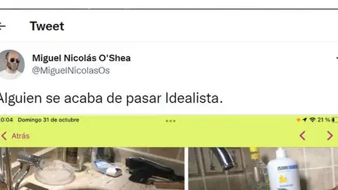 Twitter de @miguelnicolasos Twitter de @miguelnicolasos