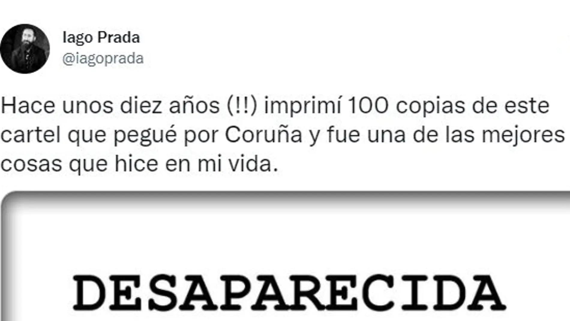 Hilo de Twitter de @iagoprada