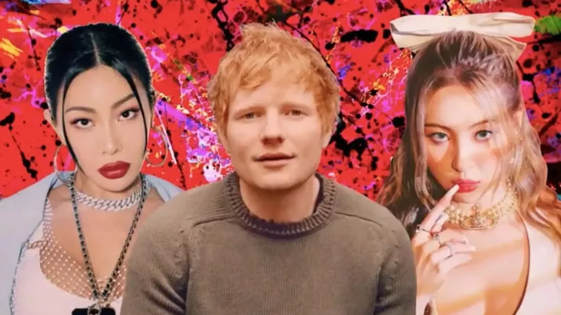 Ed Sheeran, Jessi y Sunmi.