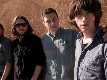 Alex Turner, Nick O'Malley, Jamie Cook y Matt Helders, los Arctic Monkeys