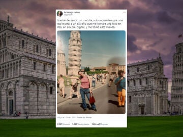 Le pidi&oacute; una foto a un extra&ntilde;o en Pisa